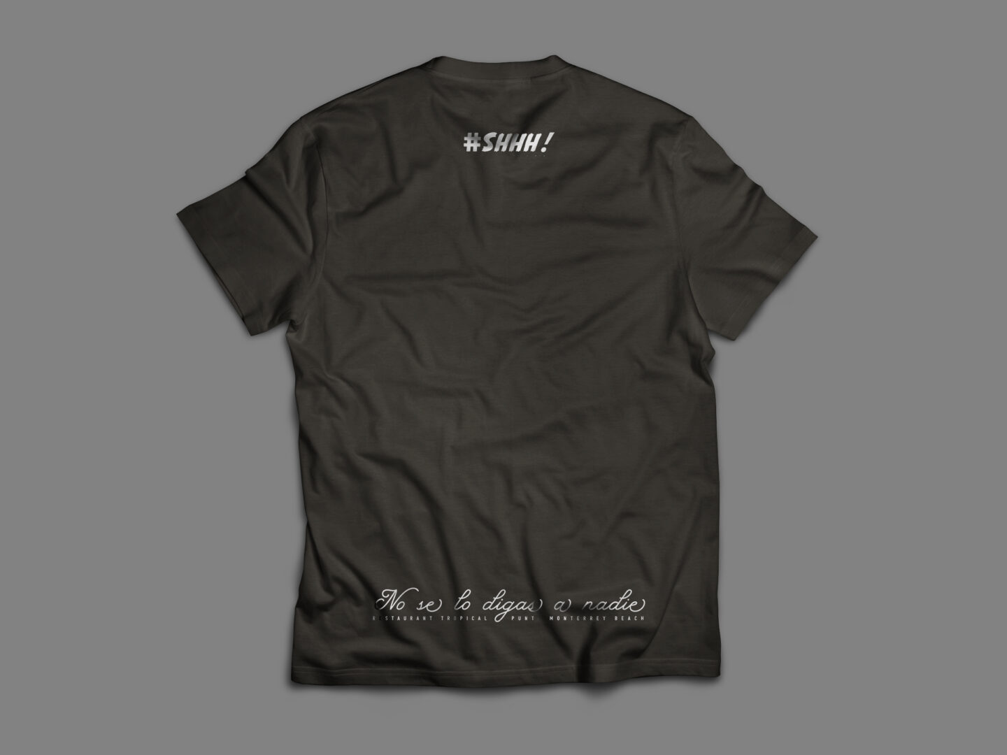REMERA DORSO shhh